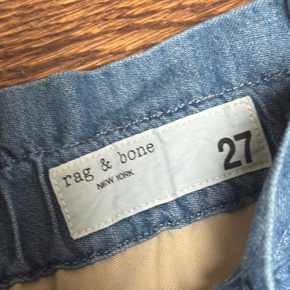 Rag & Bone Paper Bag Lightweight Denim Shorts Size 27 - Picture 11 of 15